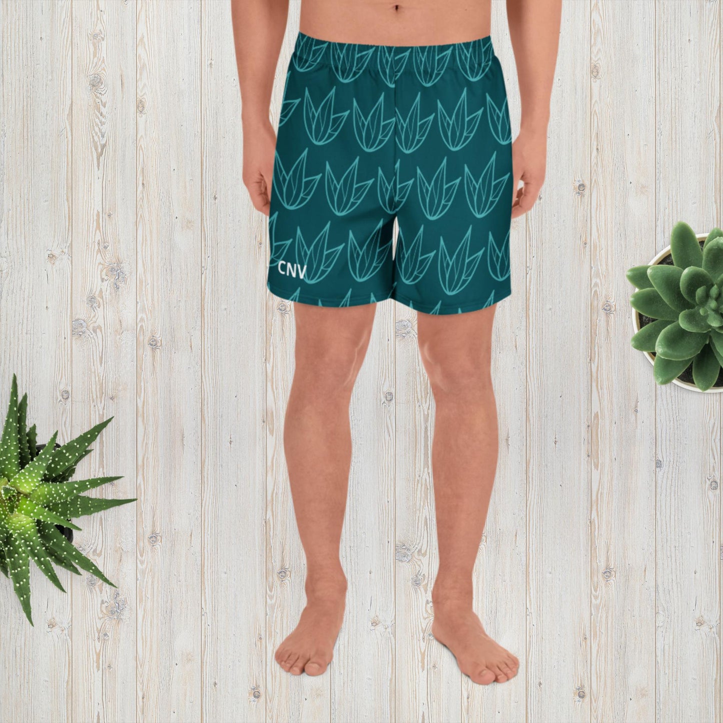 All - Over Print Unisex Athletic CNV Long Shorts - CHILLING N VIBING π