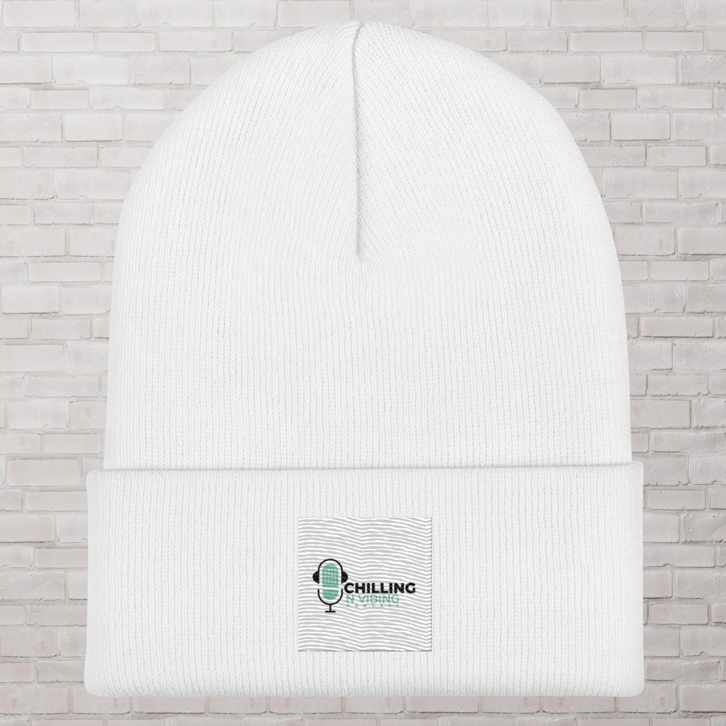 Chilling n Vibing Cuffed Beanie - CHILLING N VIBING π