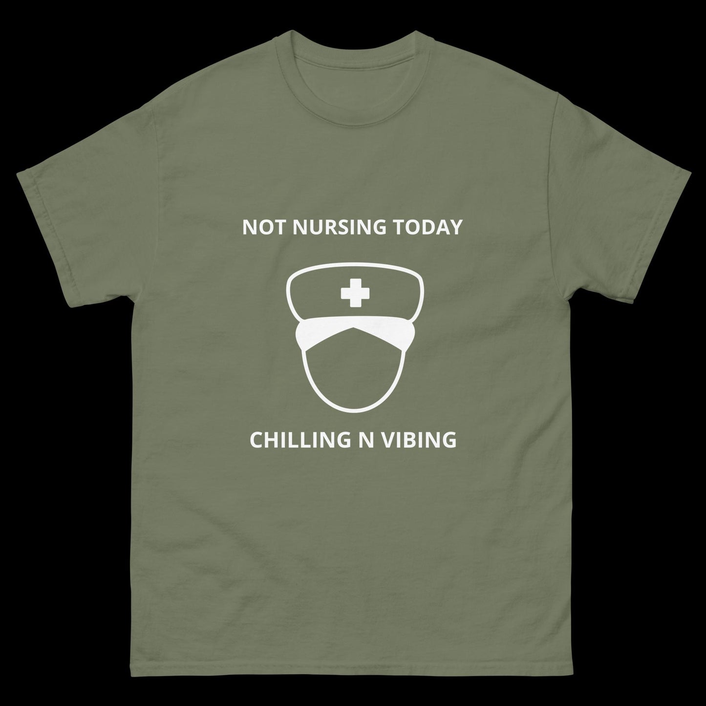 Nurse Chilling n Vibing classic tee