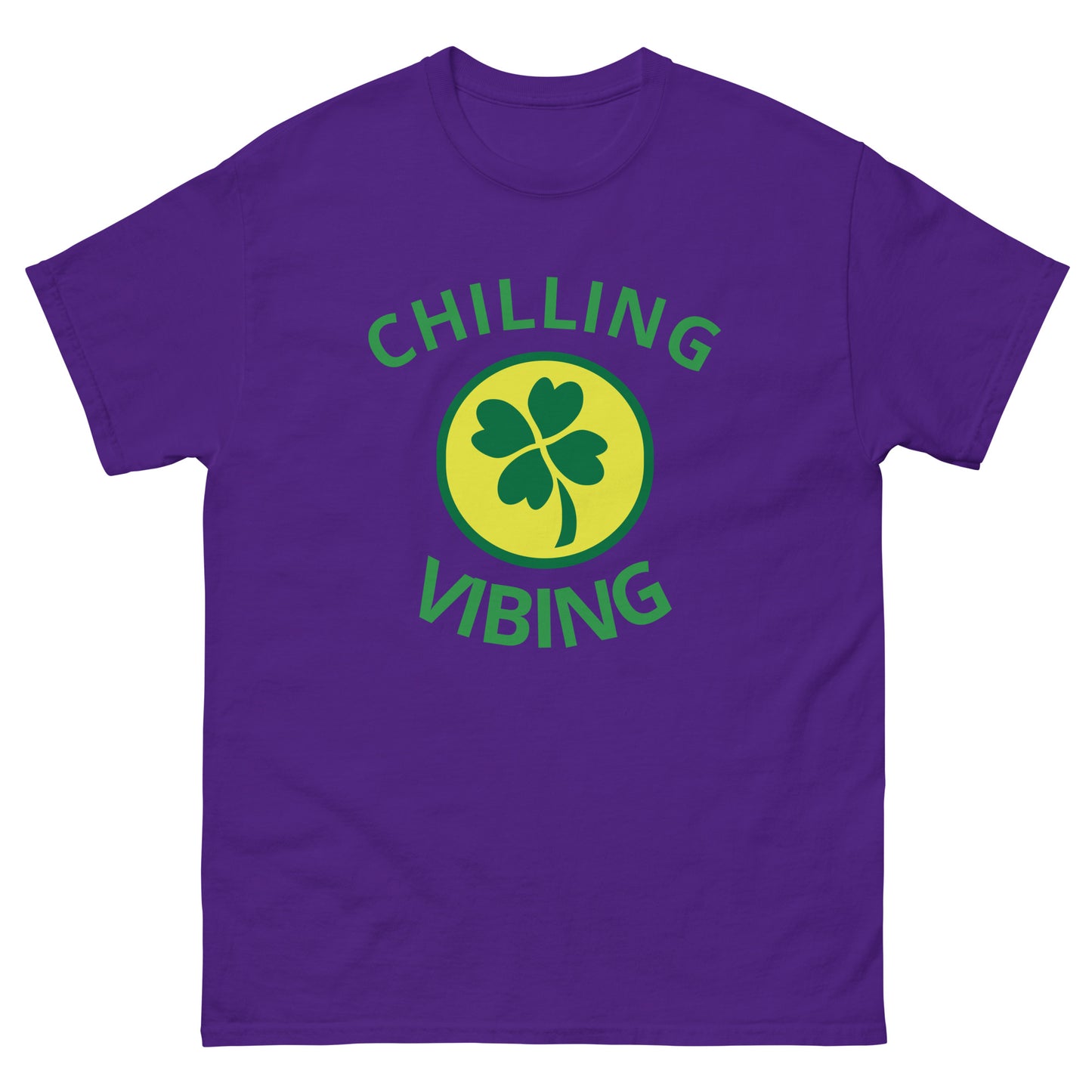 Clover Chilling N Vibing Shirt - CHILLING N VIBING 😎