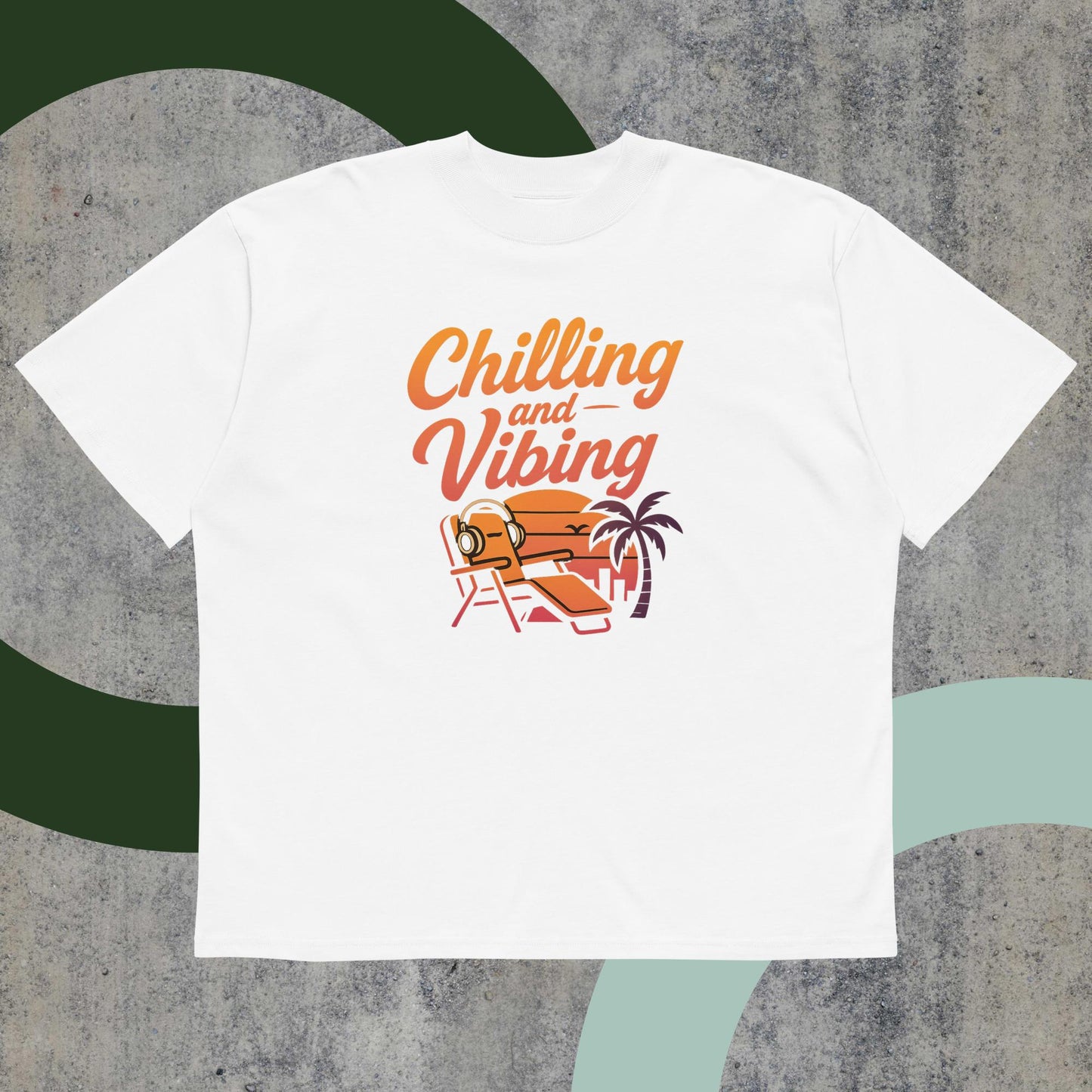 SUMMER VIBES CHILLING N VIBING SHIRT - CHILLING N VIBING π