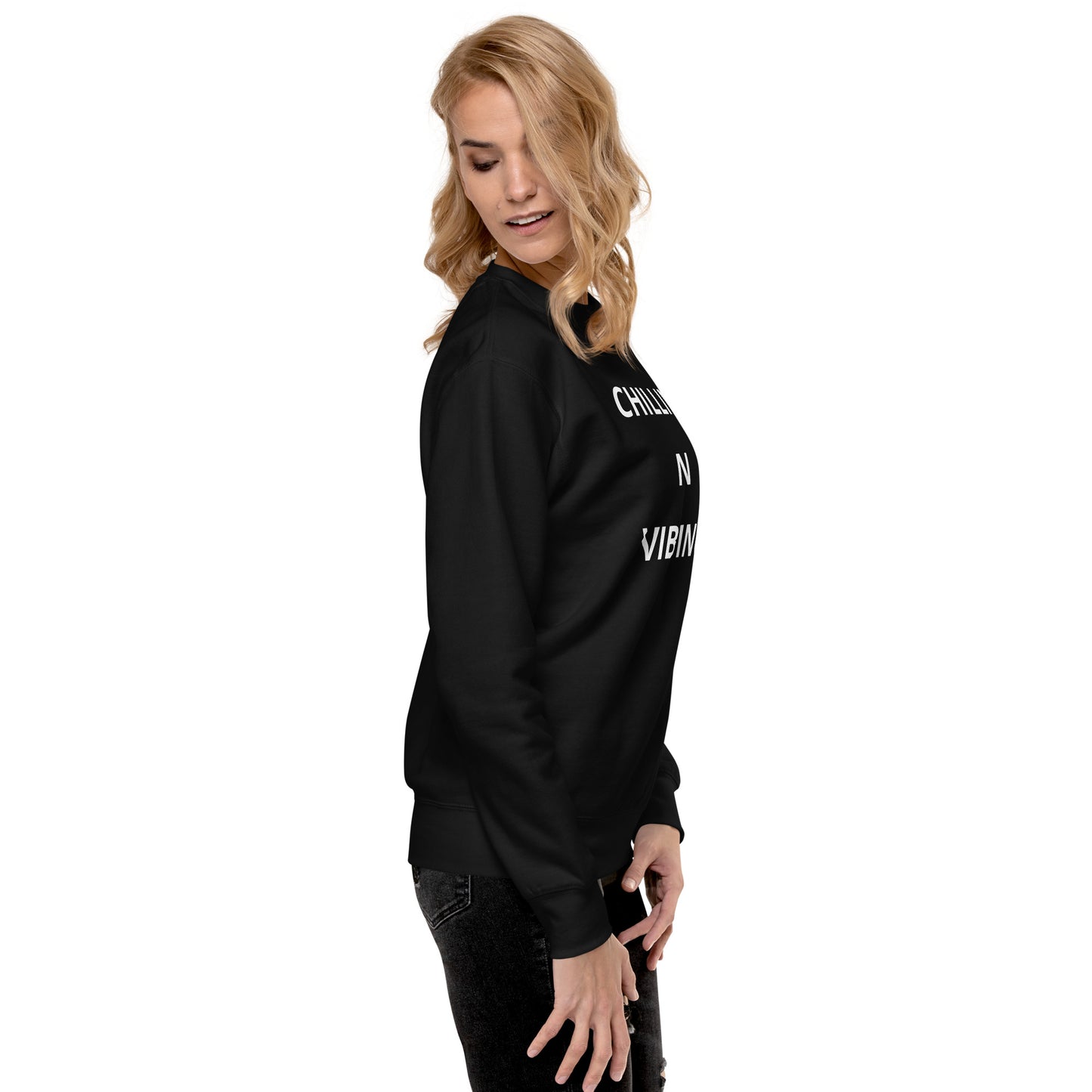 Chilling N Vibing Premium Sweatshirt