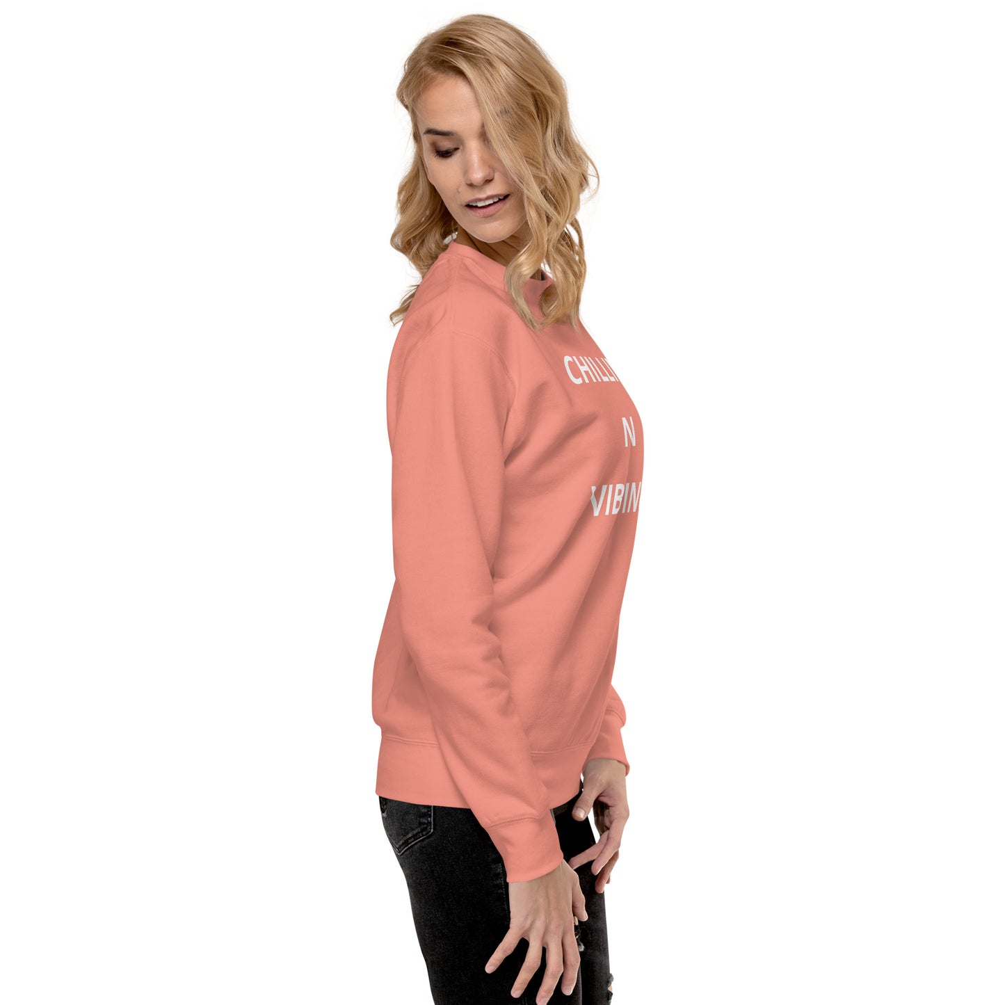 Chilling N Vibing Premium Sweatshirt