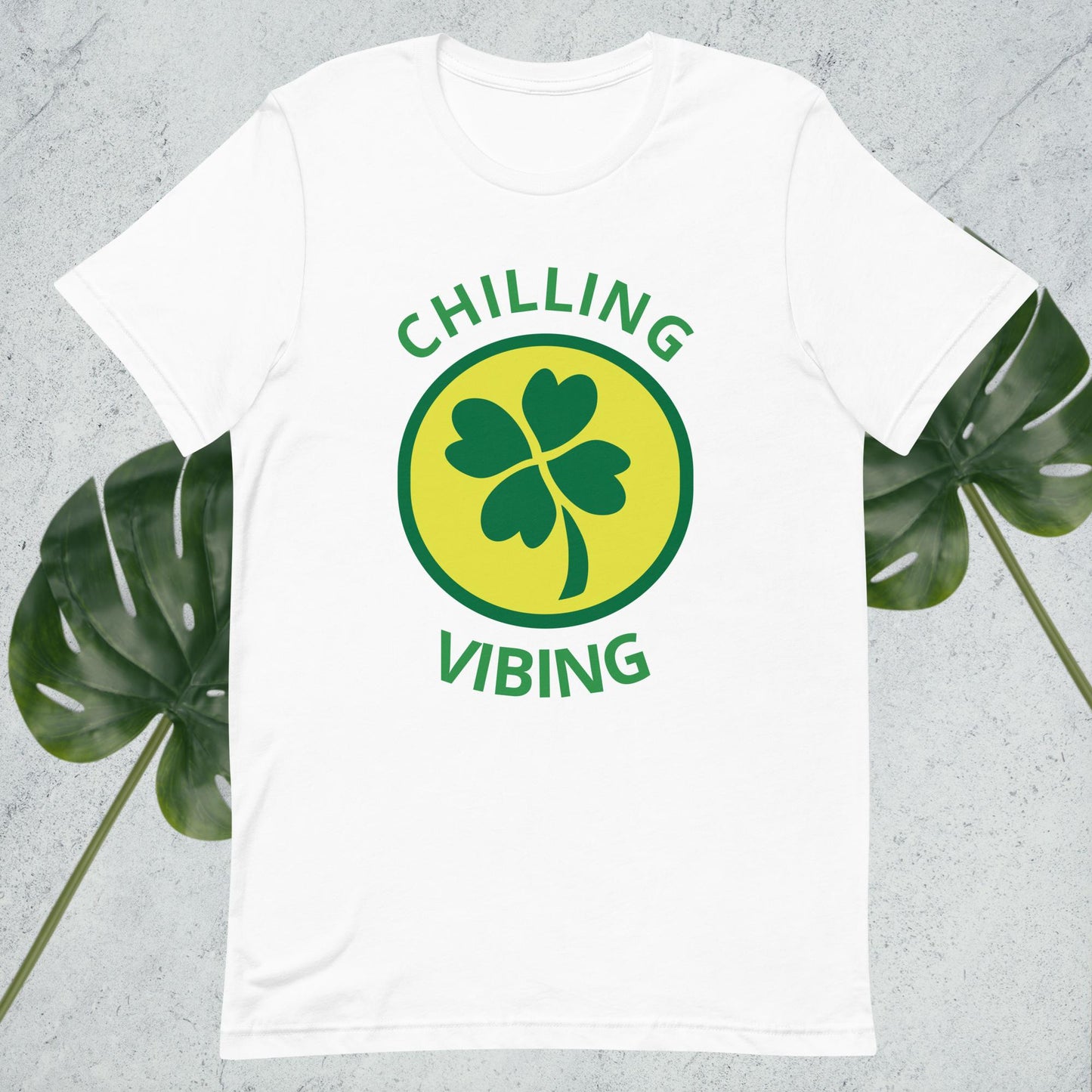 CHILLING N VIBING CLOVER T SHIRT - CHILLING N VIBING 😎