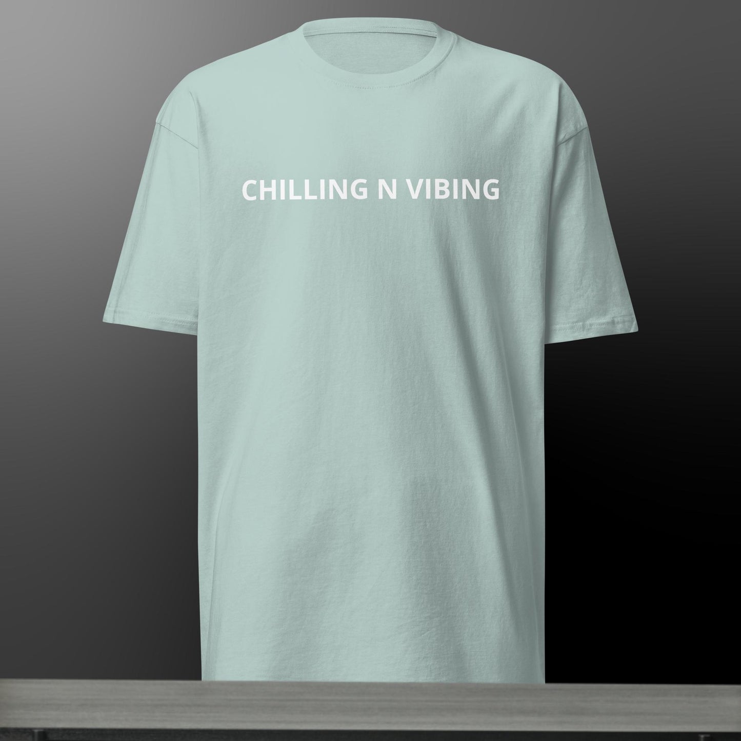 Men’s Premium Chilling n Vibing Tee - CHILLING N VIBING 😎