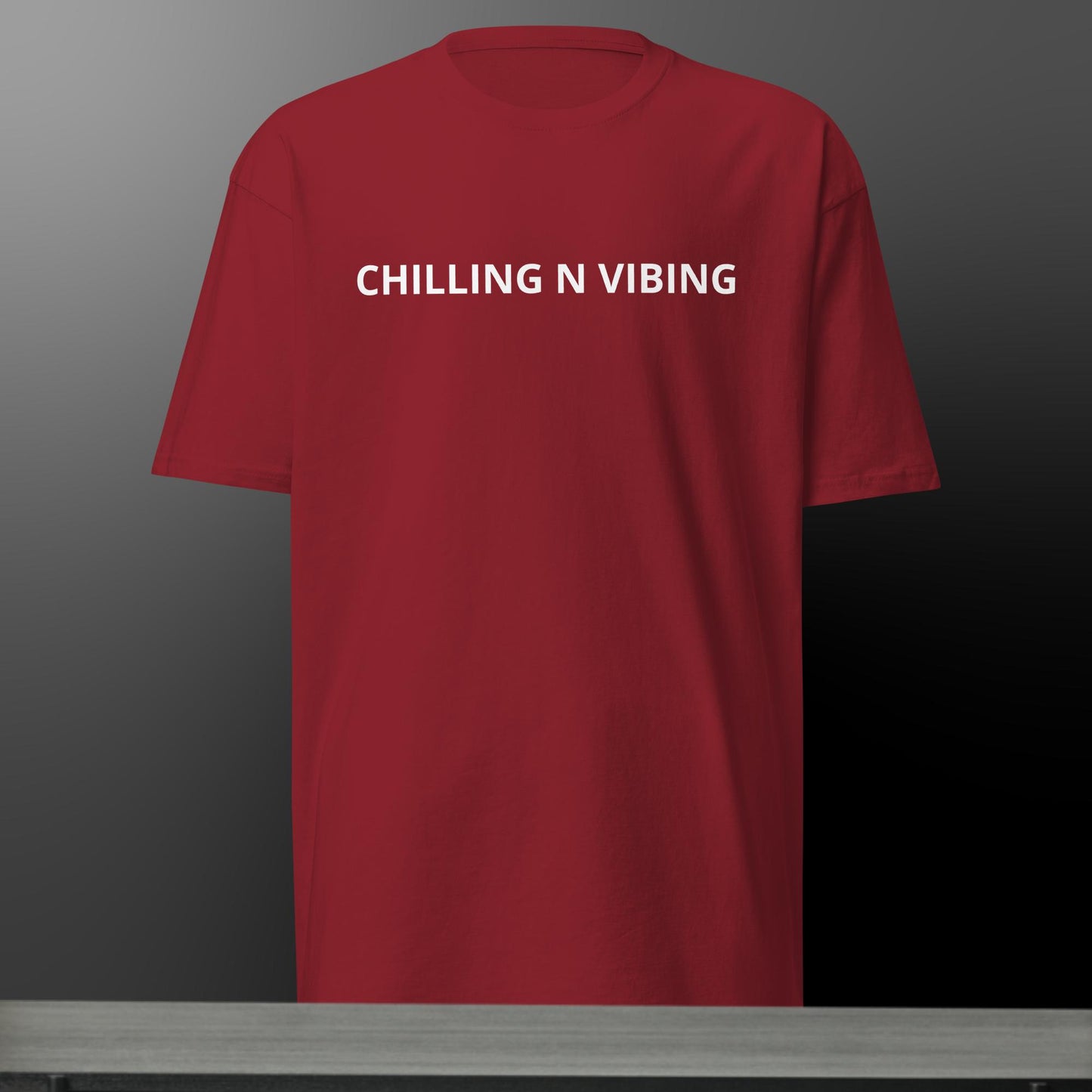 Men’s Premium Chilling n Vibing Tee - CHILLING N VIBING 😎