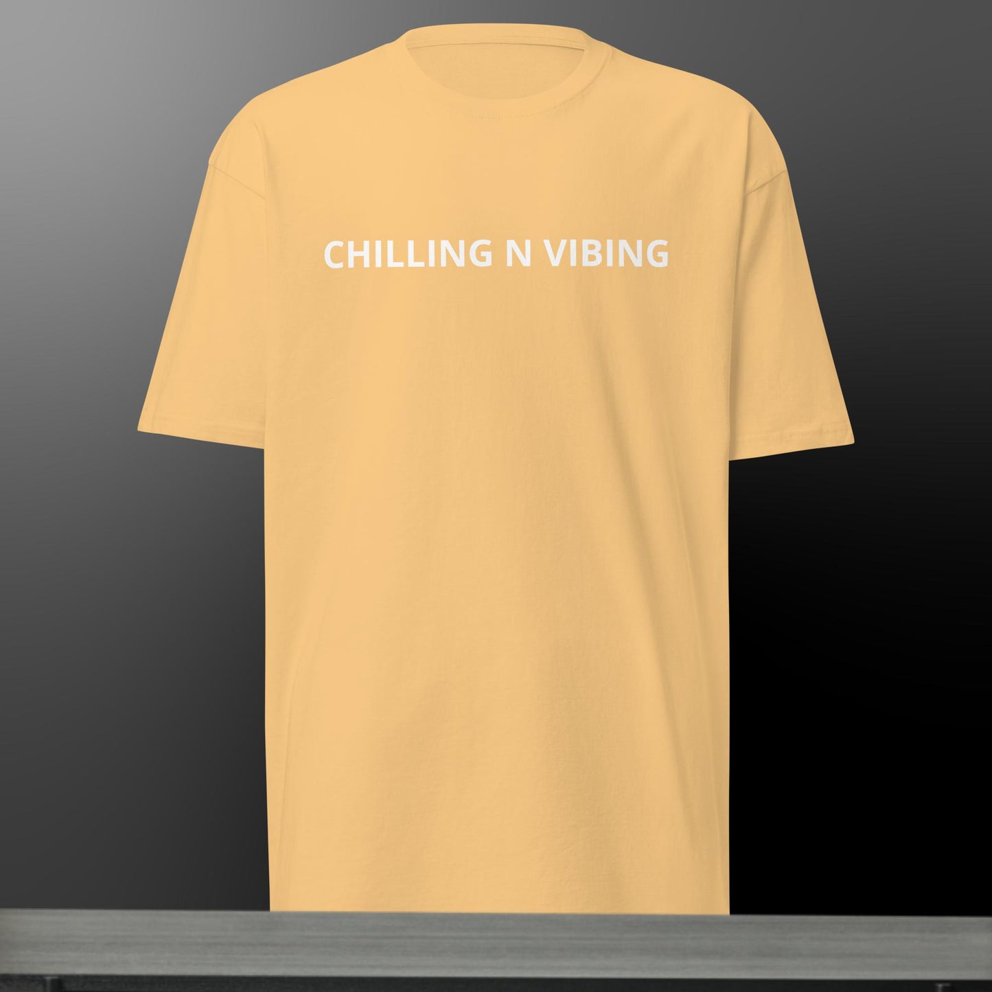Men’s Premium Chilling n Vibing Tee - CHILLING N VIBING 😎