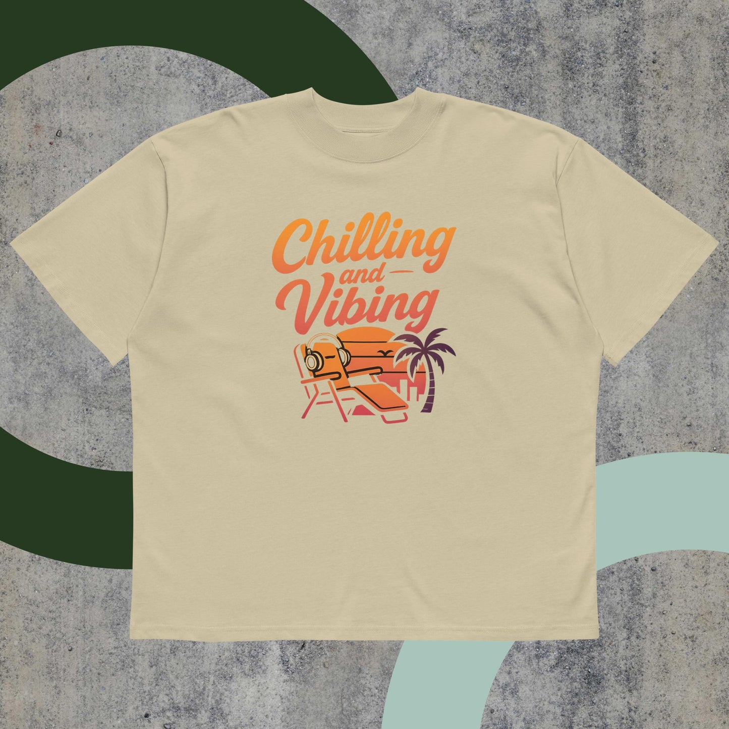 SUMMER VIBES CHILLING N VIBING SHIRT - CHILLING N VIBING 😎