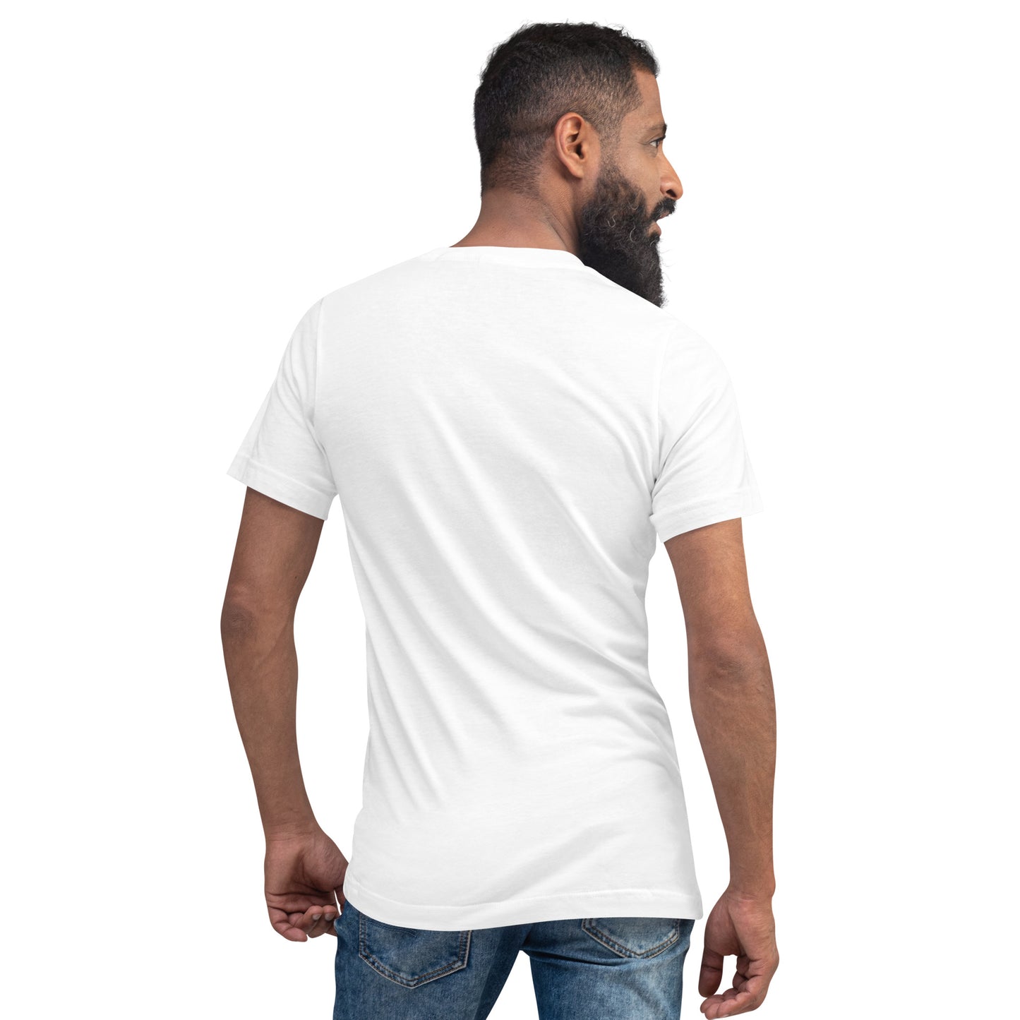 Short Sleeve V - Neck Clover Chilling N Vibing T-Shirt - CHILLING N VIBING 😎