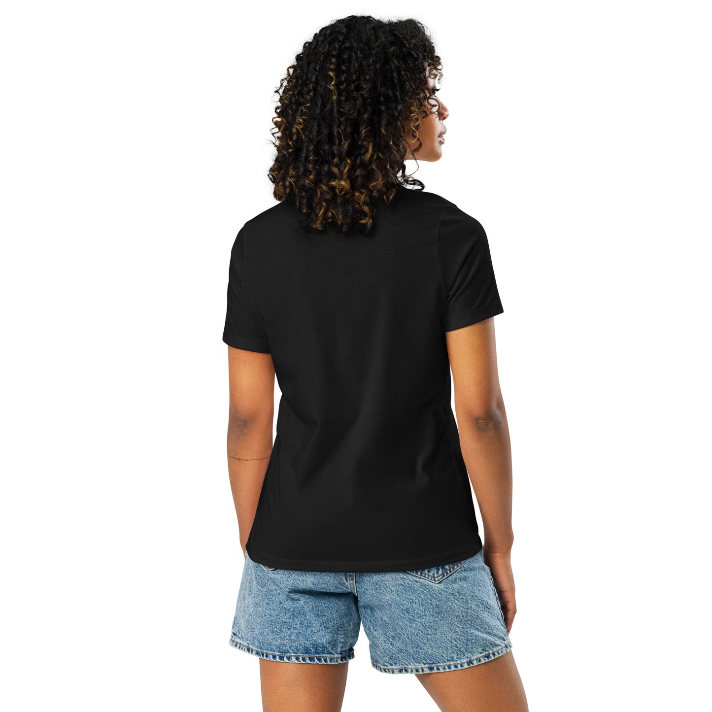 Women's Clover Chilling N Vibing Relaxed T-Shirt - CHILLING N VIBING 😎