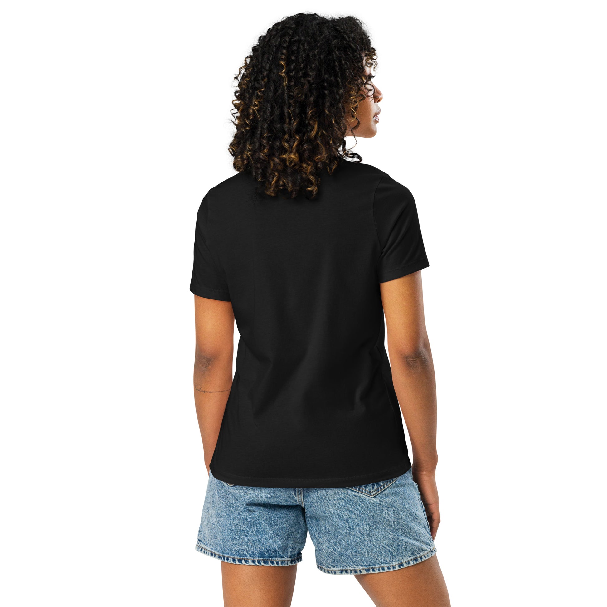 Women's Clover Chilling N Vibing Relaxed T-Shirt - CHILLING N VIBING 😎