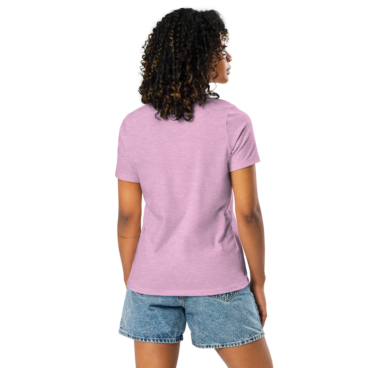Women's Clover Chilling N Vibing Relaxed T-Shirt - CHILLING N VIBING 😎