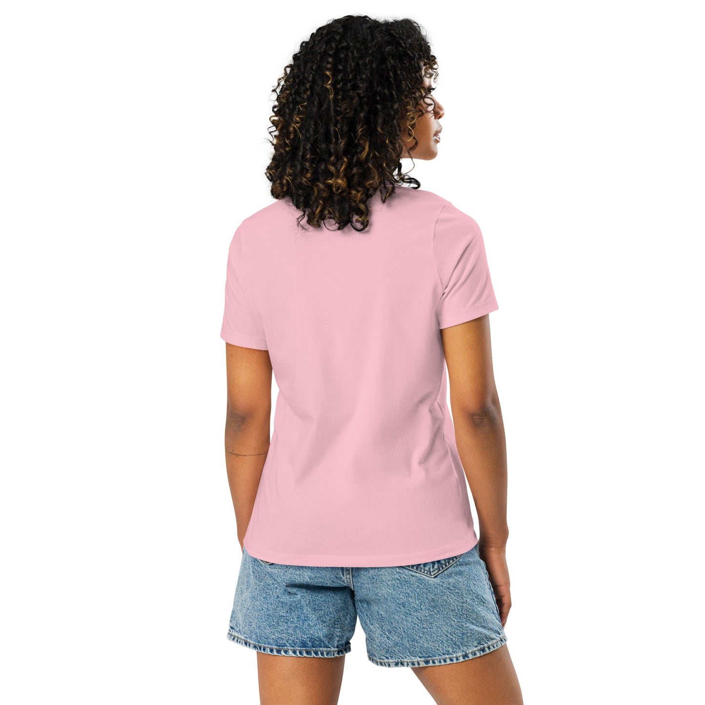 Women's Clover Chilling N Vibing Relaxed T-Shirt - CHILLING N VIBING 😎